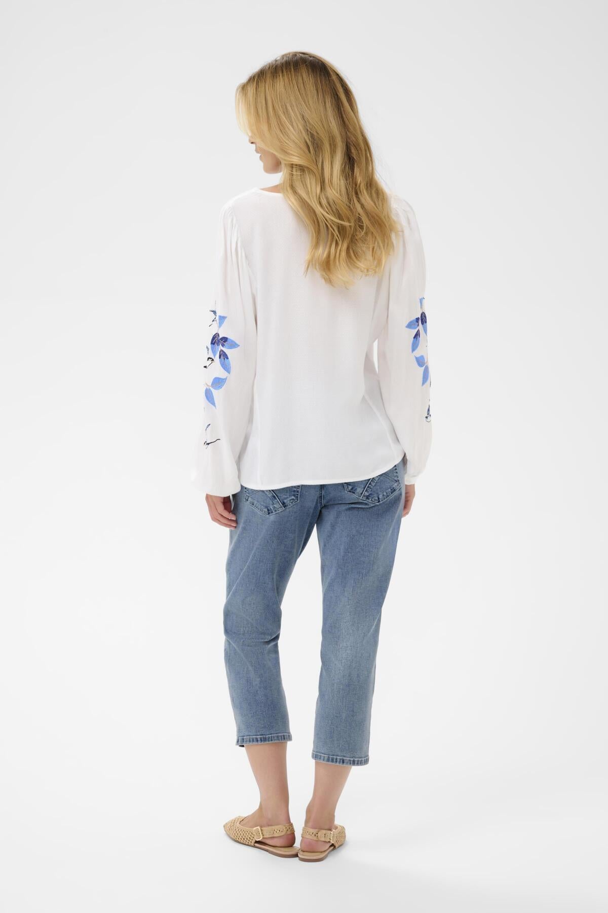 CRFloriza Blouse Snow White - 110602 - 10614853