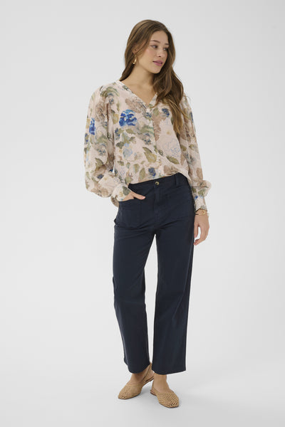 CRBerta 7/8 Twill - Audrey Fit Navy Blazer - 193923 - 10614864 Thumbnail