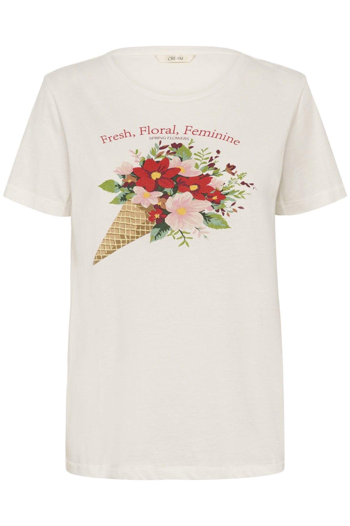 CRJoliy T-Shirt Red Bouquet Cone - 109232 - 10614869