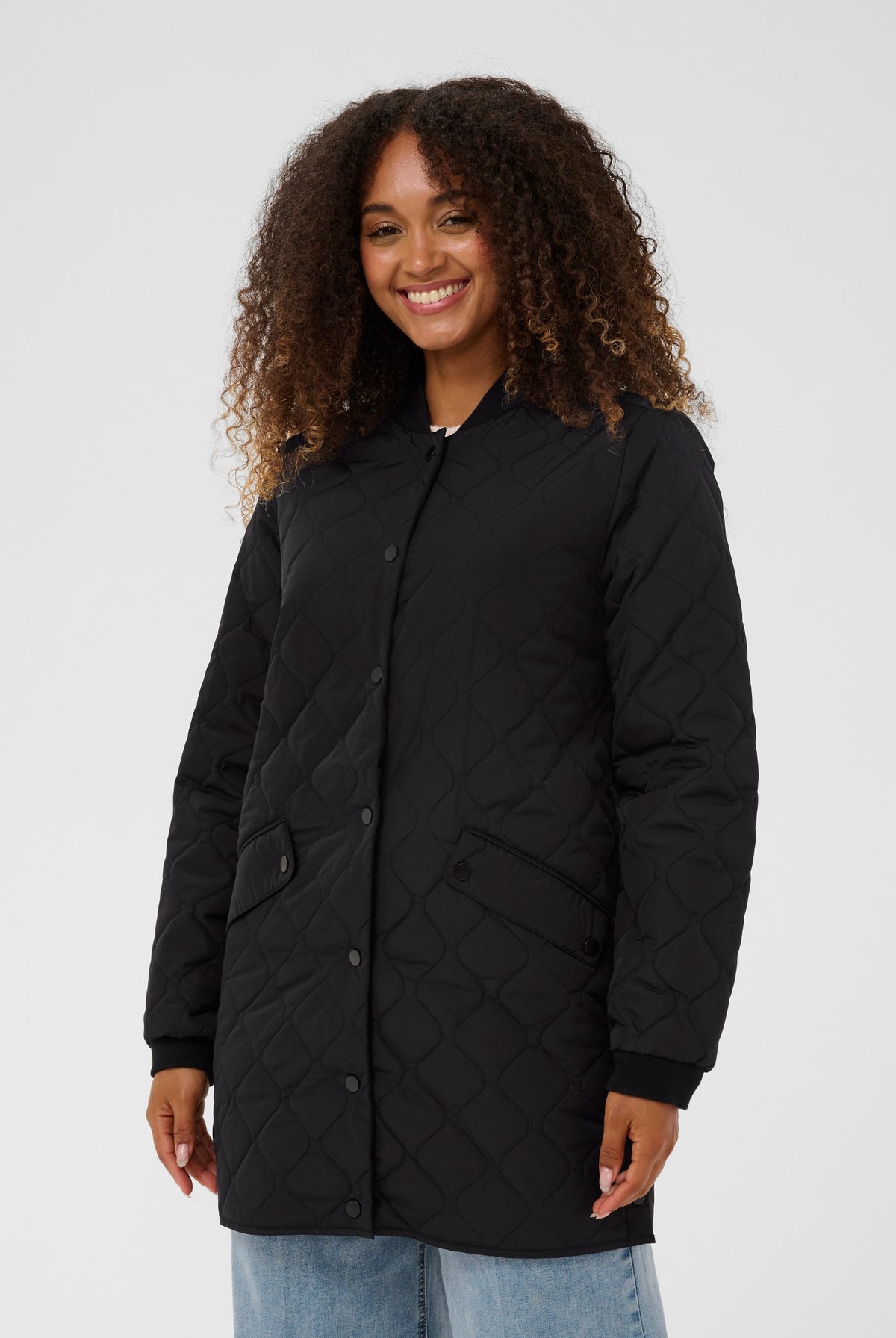 CRArwen Button Jacket Pitch Black - 100120 - 10614870