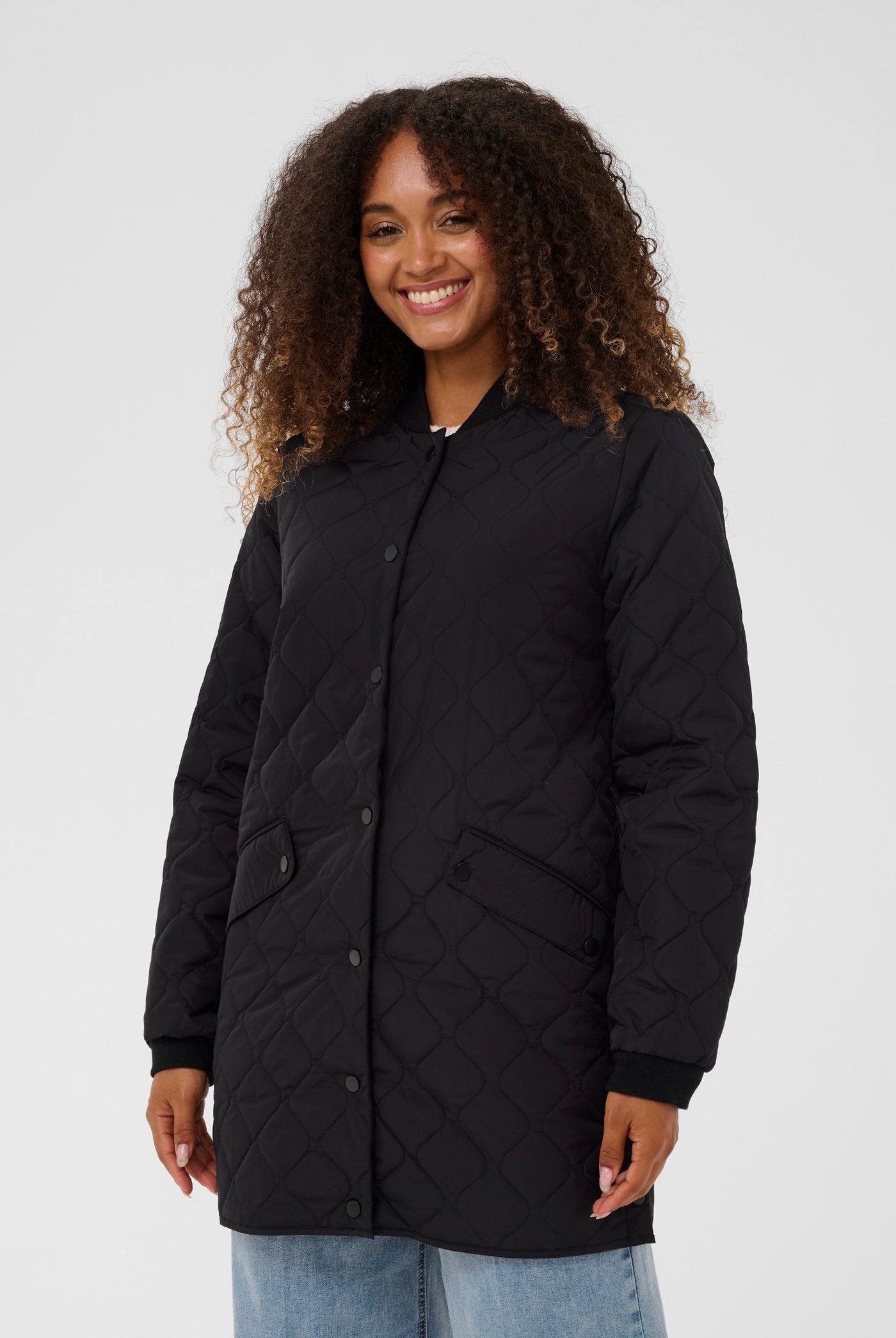 CRArwen Button Jacket Pitch Black - 100120 - 10614870