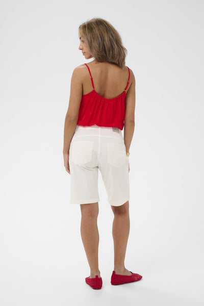 CRBerta Twill Shorts - Coco Fi Snow White - 110602 - 10614874 Thumbnail