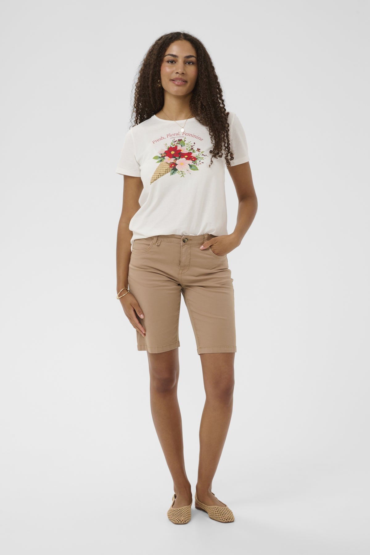 CRBerta Twill Shorts - Coco Fi Amphora - 171319 - 10614874