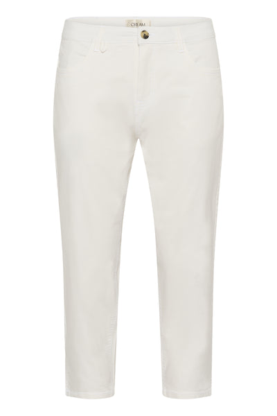 CRBerta Capri Twill - Coco Fit Snow White - 110602 - 10614875 Thumbnail