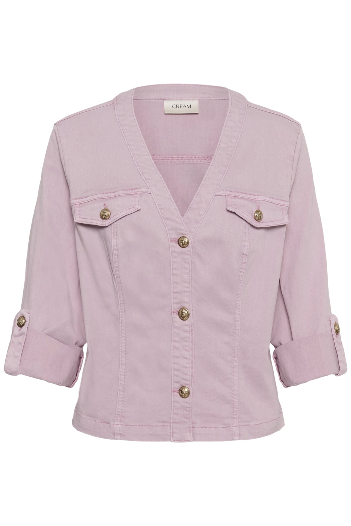 CRVisti colored denim Jacket Pink Nectar - 142305 - 10614876