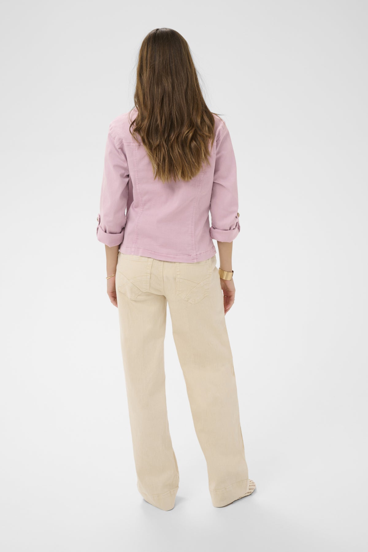 CRVisti colored denim Jacket Pink Nectar - 142305 - 10614876