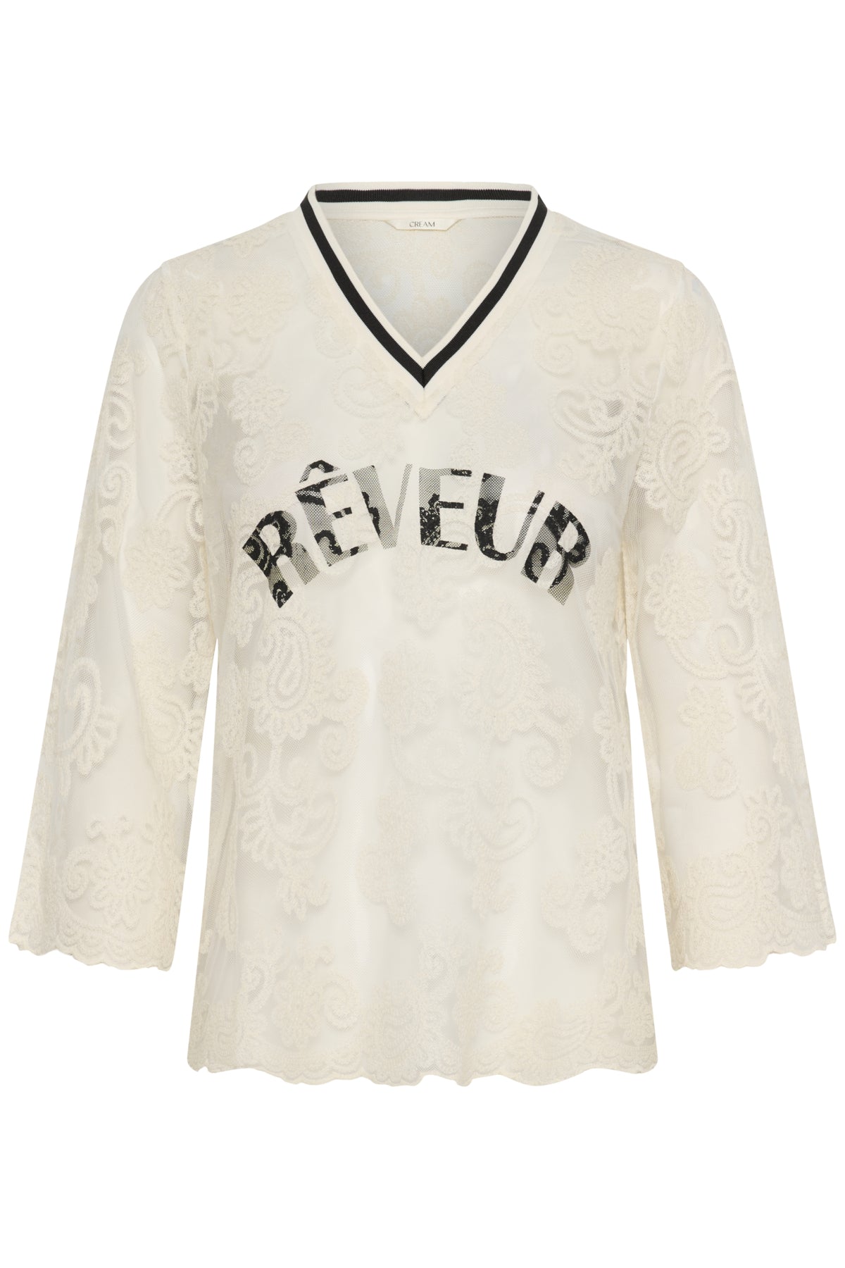 CRMira 1/2 SL  Blouse Whisper White - 110701 - 10614879