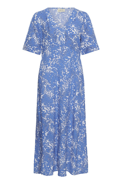 CRTiah Dress Blue Toile - 109077 - 10614884 Thumbnail