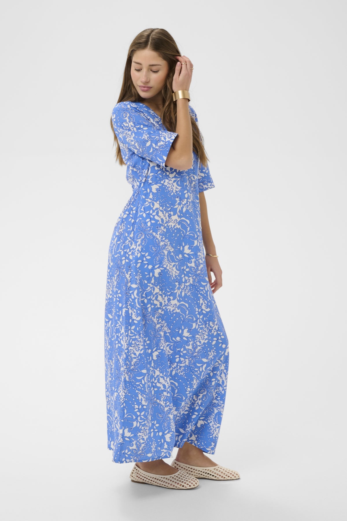 CRTiah Dress Blue Toile - 109077 - 10614884