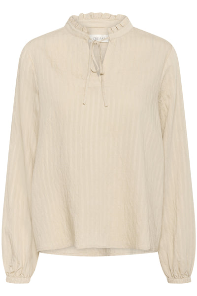 CRBirthe Blouse Oatmeal - 130401 - 10614890 Thumbnail