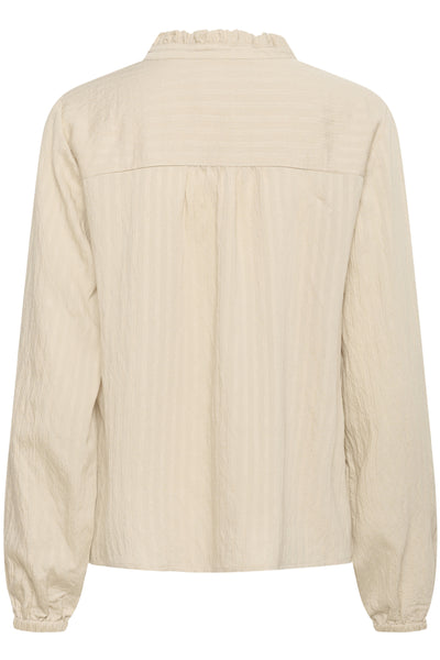 CRBirthe Blouse Oatmeal - 130401 - 10614890 Thumbnail