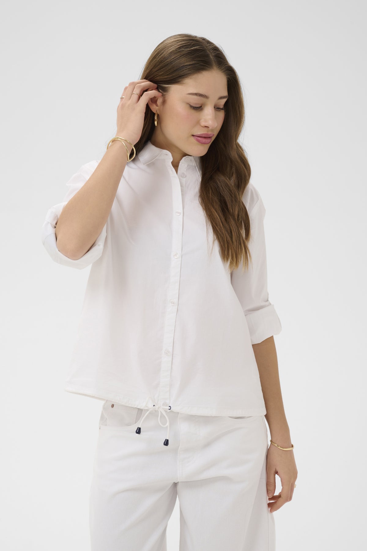 CREstela Short Shirt Snowwhite with  Blue - 109626 - 10614892