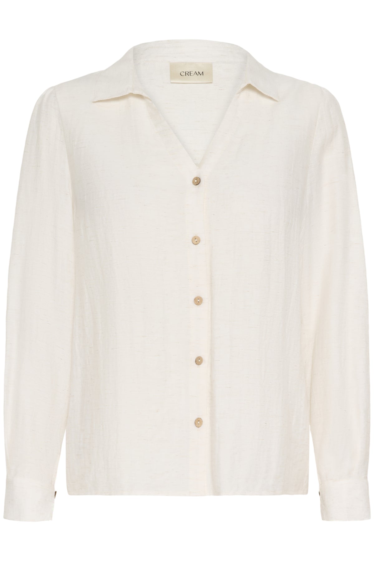 CRHeidy Shirt Whisper White Melange - 110701 - 10614901
