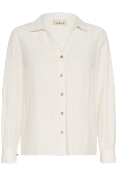 CRHeidy Shirt Whisper White Melange - 110701 - 10614901 Thumbnail