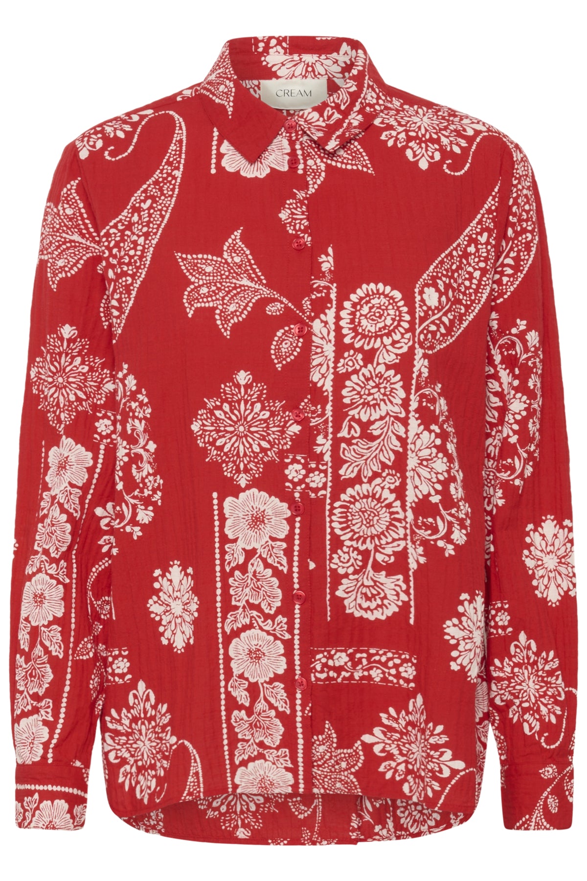 CRGianna Blouse Red Ethnic print - 109050 - 10614904