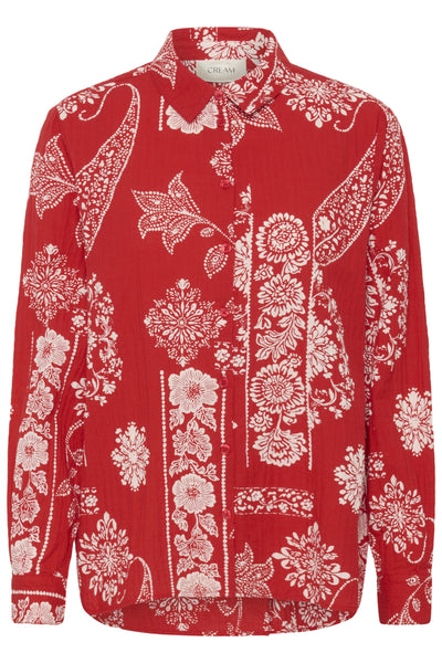 CRGianna Blouse Red Ethnic print - 109050 - 10614904 Thumbnail