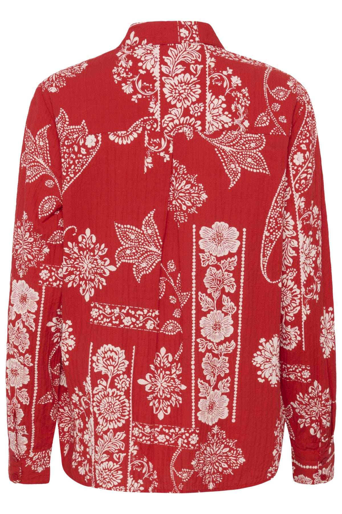 CRGianna Blouse Red Ethnic print - 109050 - 10614904