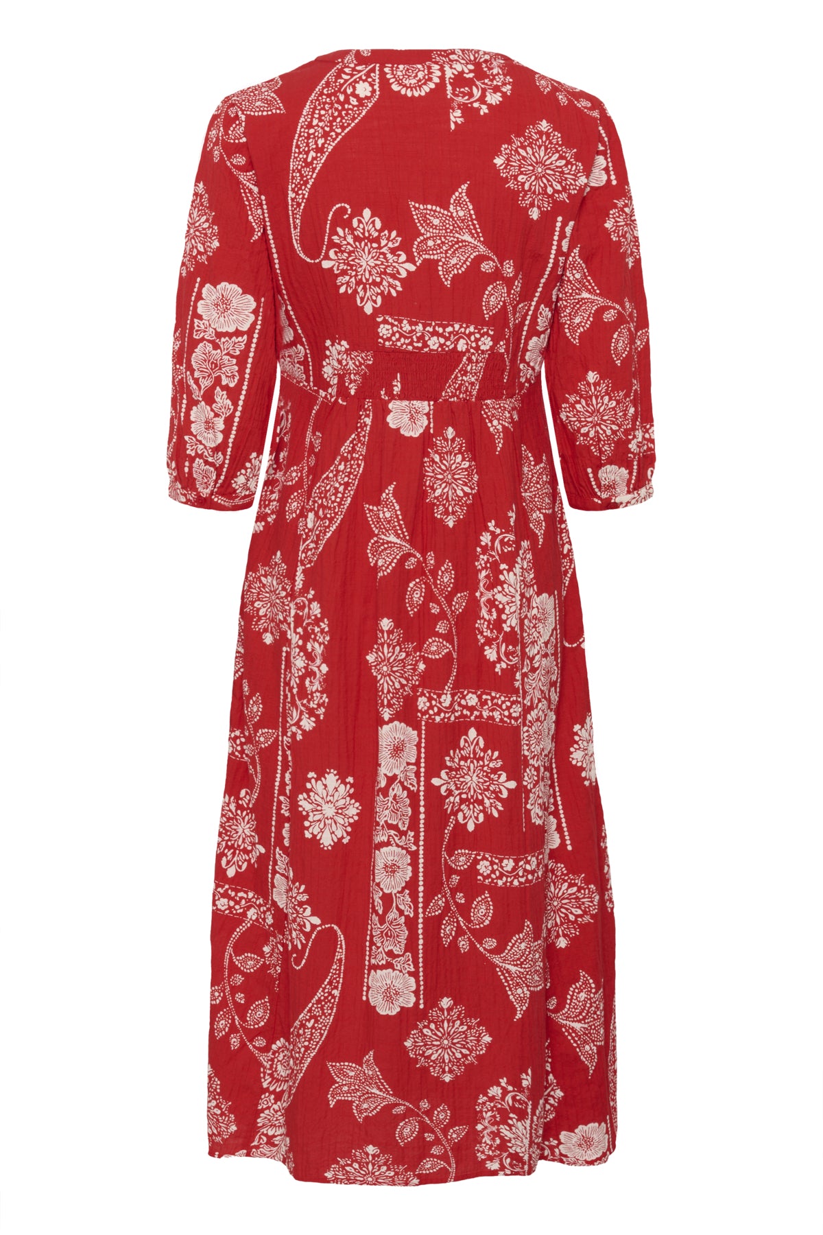 CRGianna Dress Red Ethnic print - 109050 - 10614906