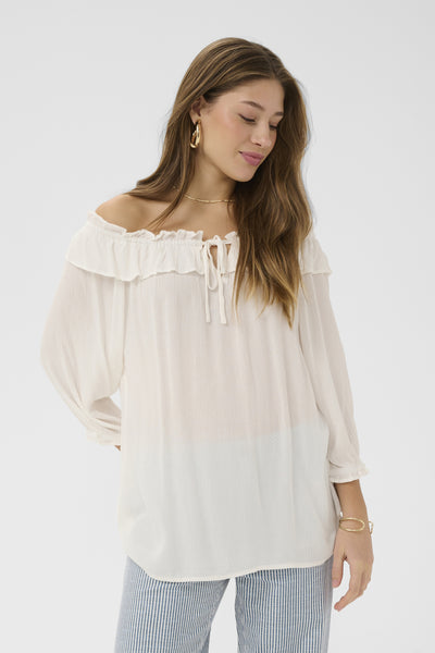 CRBonita Blouse Whisper White - 110701 - 10614912 Thumbnail