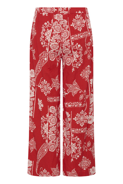 CRGianna Pant Red Ethnic print - 109050 - 10614917 Thumbnail