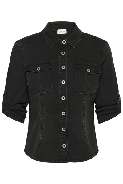 CRUniforma Denim Shirt Black Washed Denim - 10614922 Thumbnail