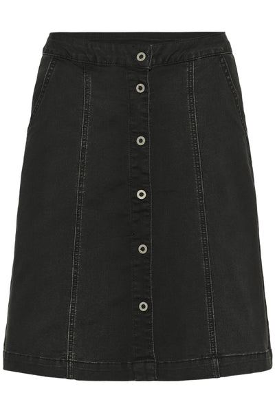 CRUniforma Denim Skirt Black Washed Denim - 10614923 Thumbnail