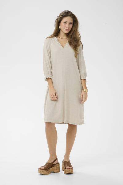 CRJune Dress Perfectly Pale Melange - 13000 - 10614933 Thumbnail