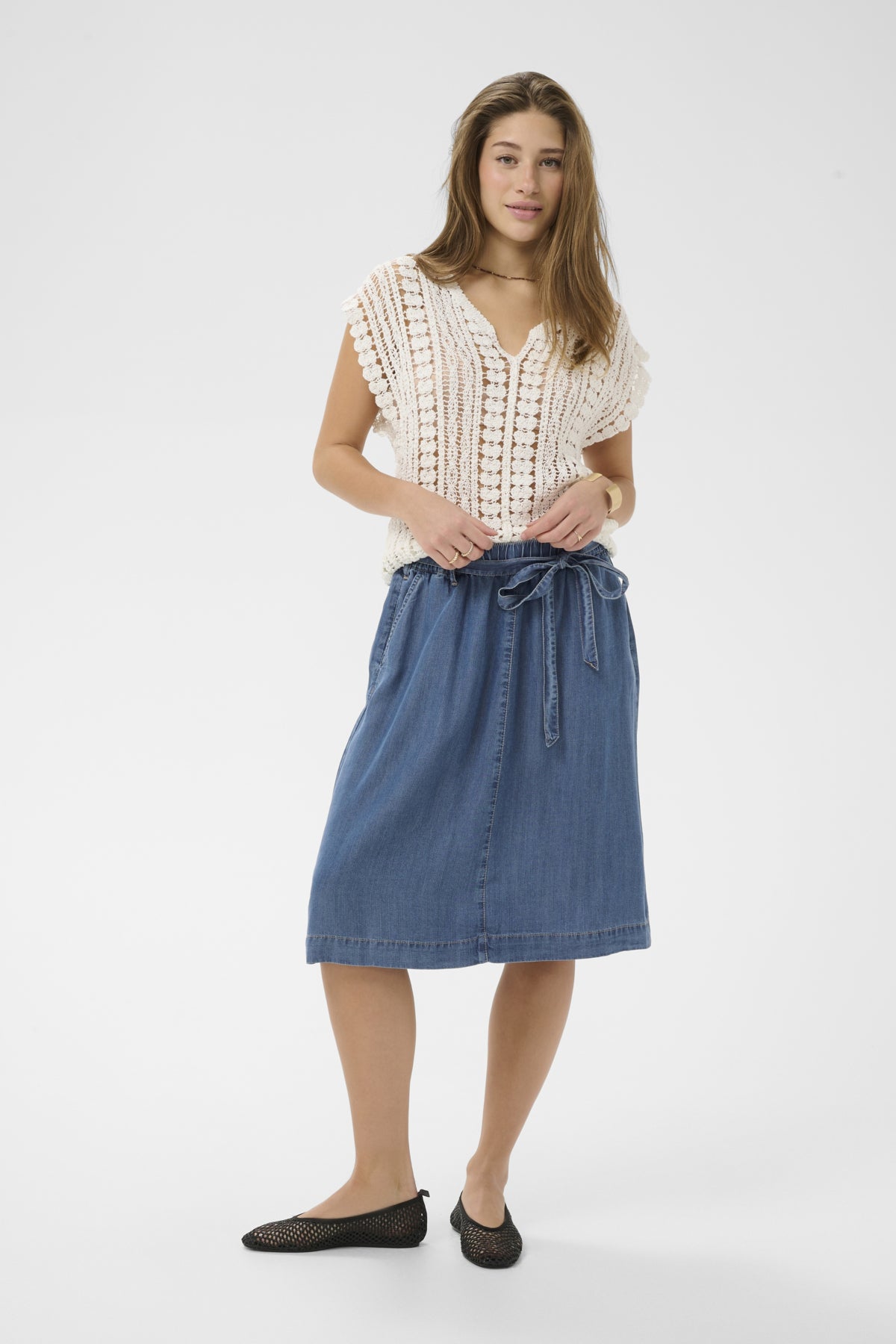 CRMolly Skirt Jaspar Blue Denim - 109128 - 10614945