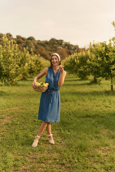 CRMolly Skirt Jaspar Blue Denim - 109128 - 10614945 Thumbnail