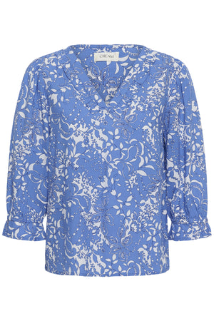 CRTiah Boho Blouse Blue Toile - 109077 - 10614948