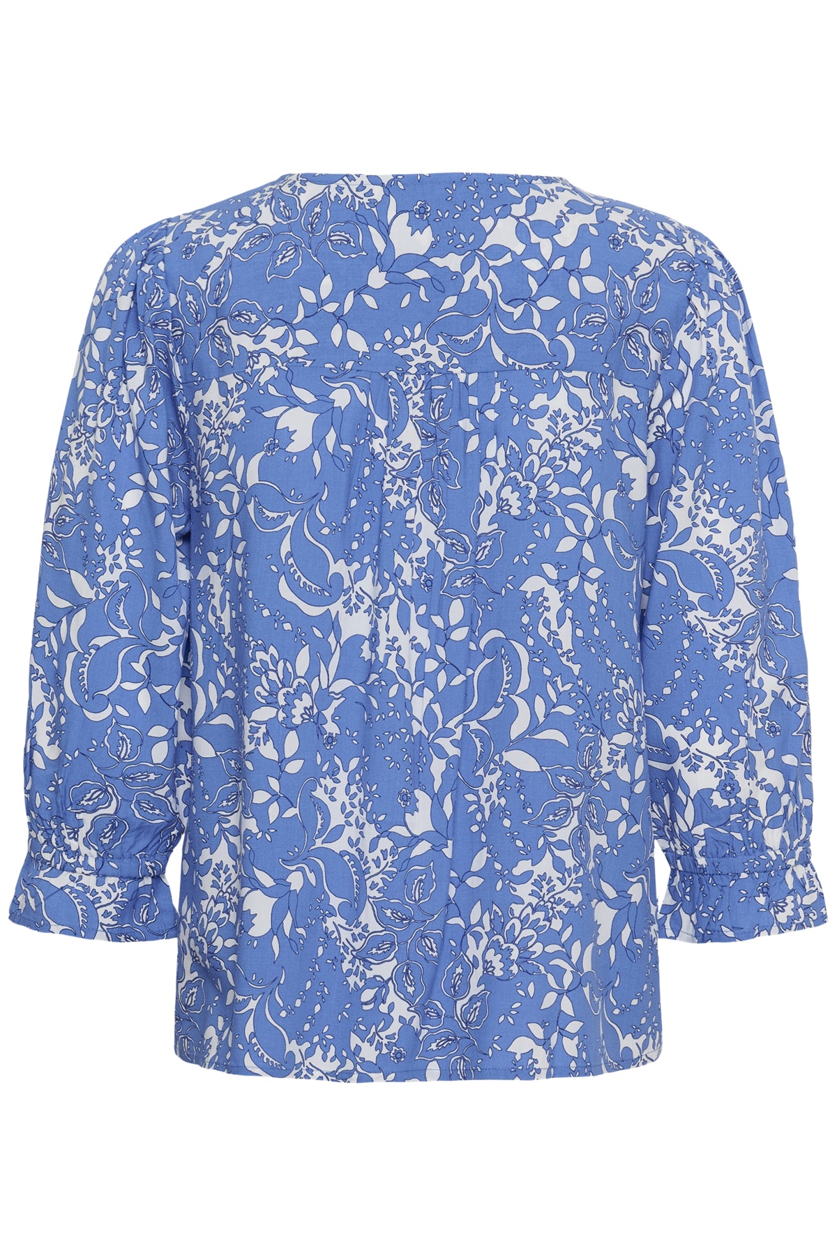 CRTiah Boho Blouse Blue Toile - 109077 - 10614948
