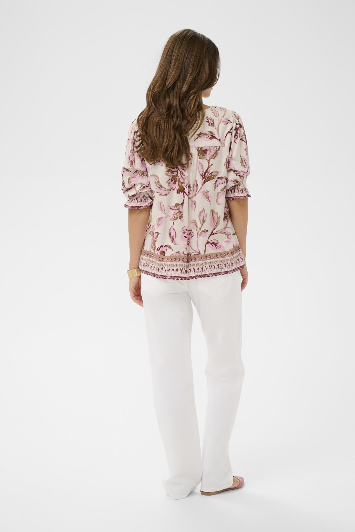 CRTiah Boho Blouse Pink Flower - 109215 - 10614948