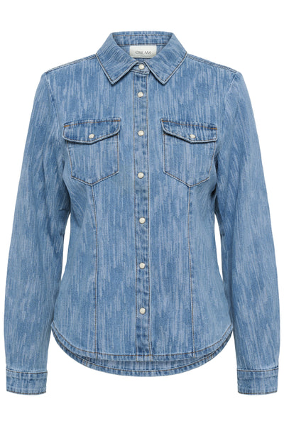 CRMay Denim Shirt Dundas Jacquard Denim - 109181 - 10614956 Thumbnail