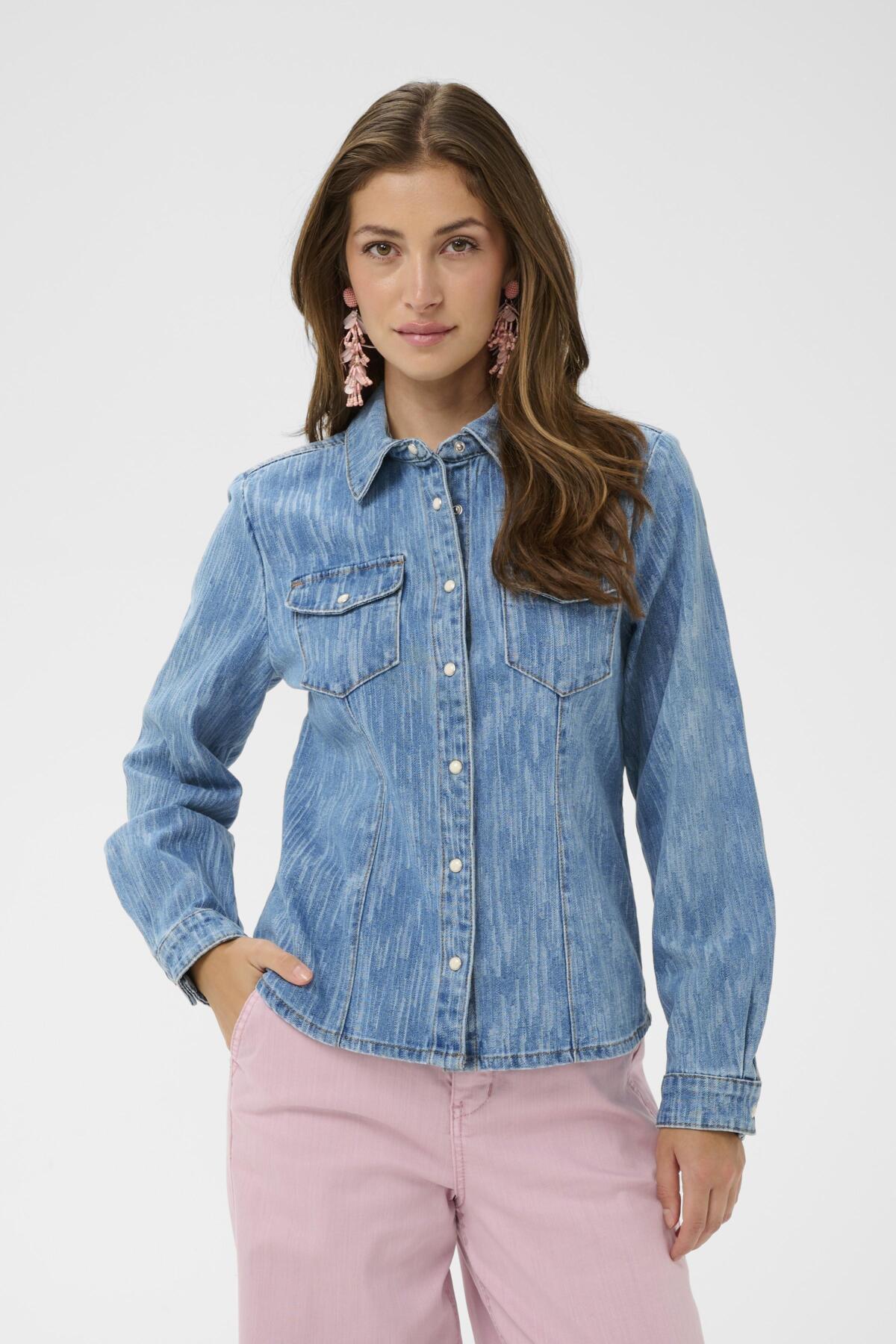 CRMay Denim Shirt Dundas Jacquard Denim - 109181 - 10614956