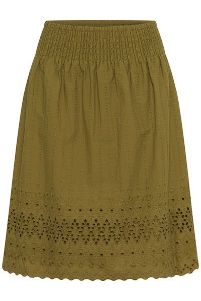 CRJana Skirt Gothic Olive - 180724 - 10614959 Thumbnail