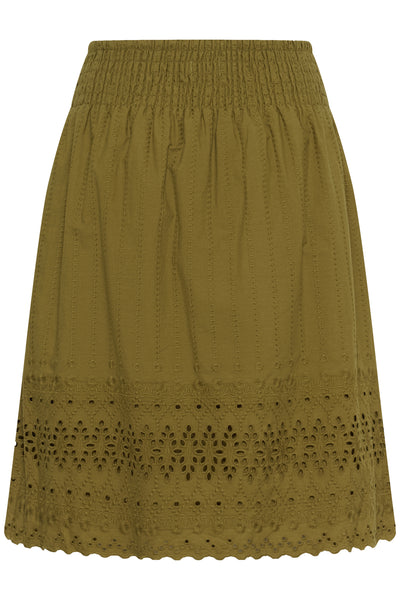 CRJana Skirt Gothic Olive - 180724 - 10614959 Thumbnail