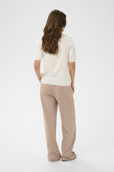 CRHanne Knit Polo Whisper White - 110701 - 10614974 Thumbnail