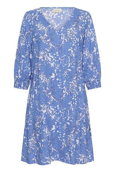 CRTiah Dress Navy Blue Toile - 109492 - 10614977 Thumbnail