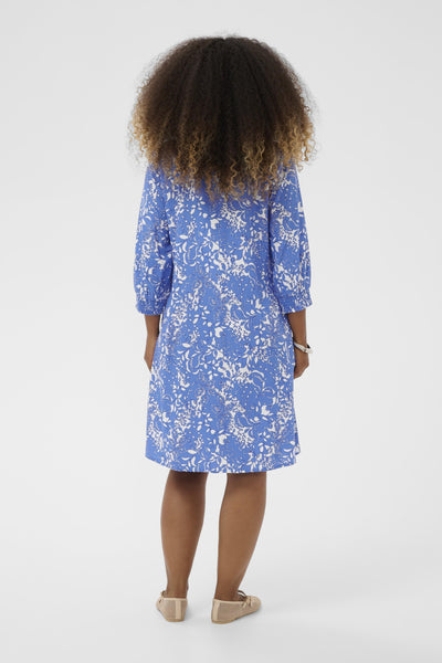 CRTiah Dress Blue Toile - 109077 - 10614977 Thumbnail