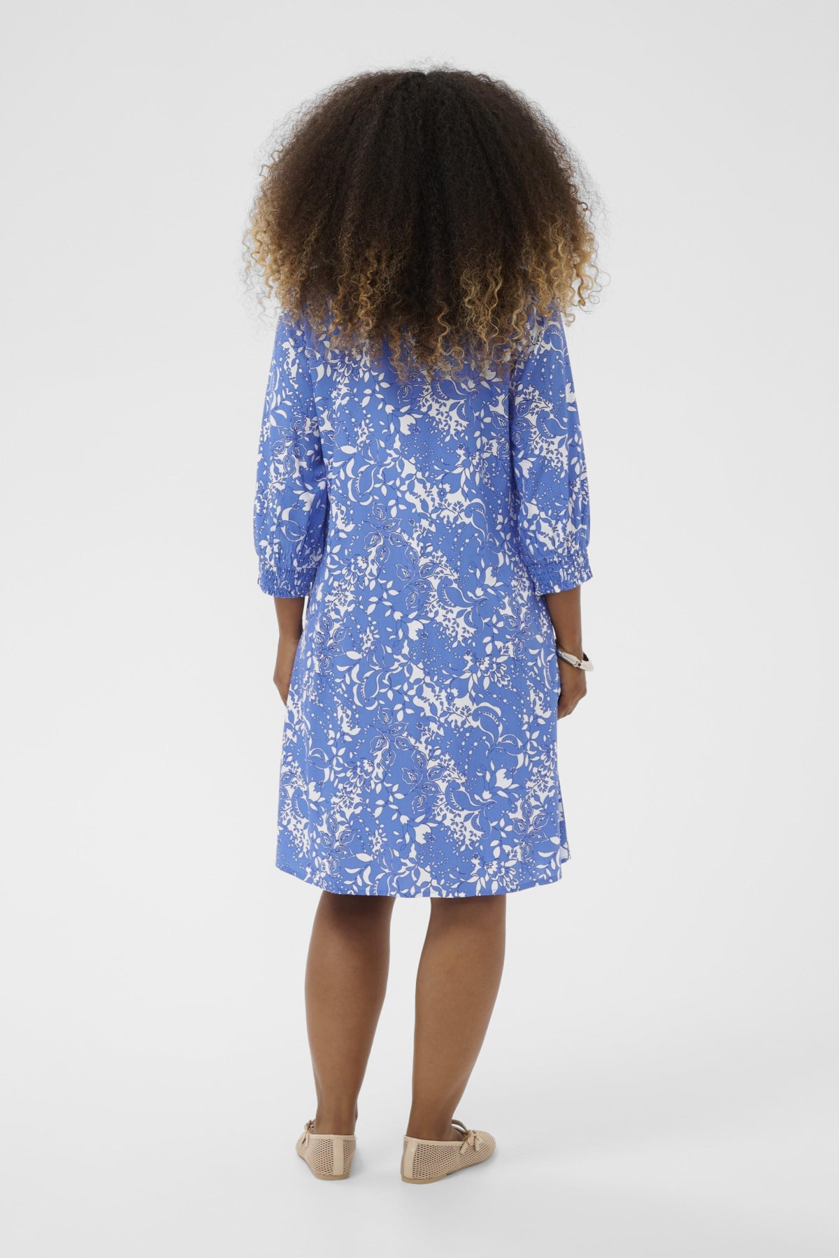 CRTiah Dress Navy Blue Toile - 109492 - 10614977