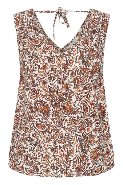 CRTiah Top Orange Saraza Flower - 109351 - 10614986 Thumbnail