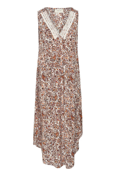 CRTiah Dress Orange Saraza Flower - 109351 - 10614998 Thumbnail