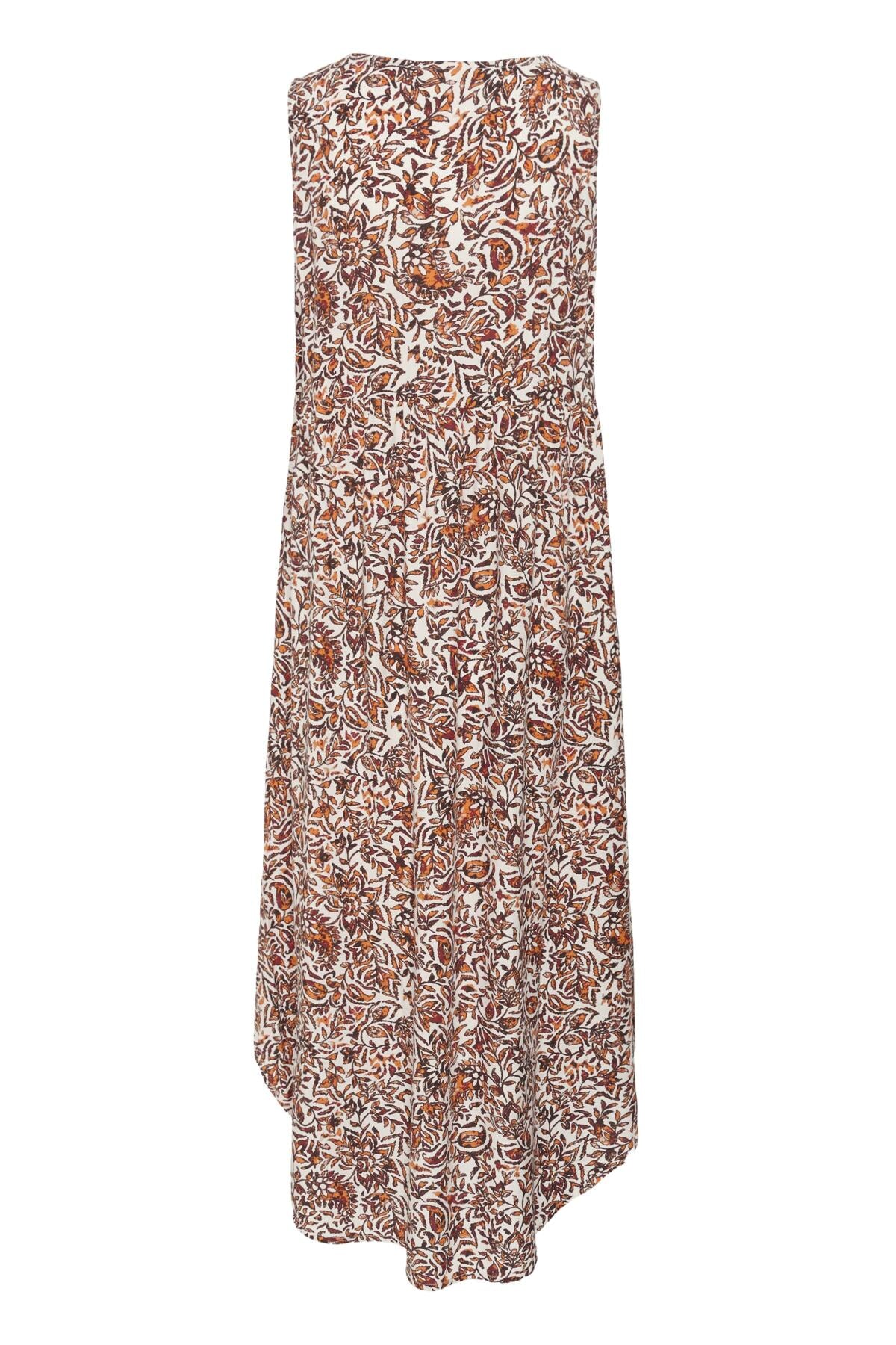 CRTiah Dress Orange Saraza Flower - 109351 - 10614998