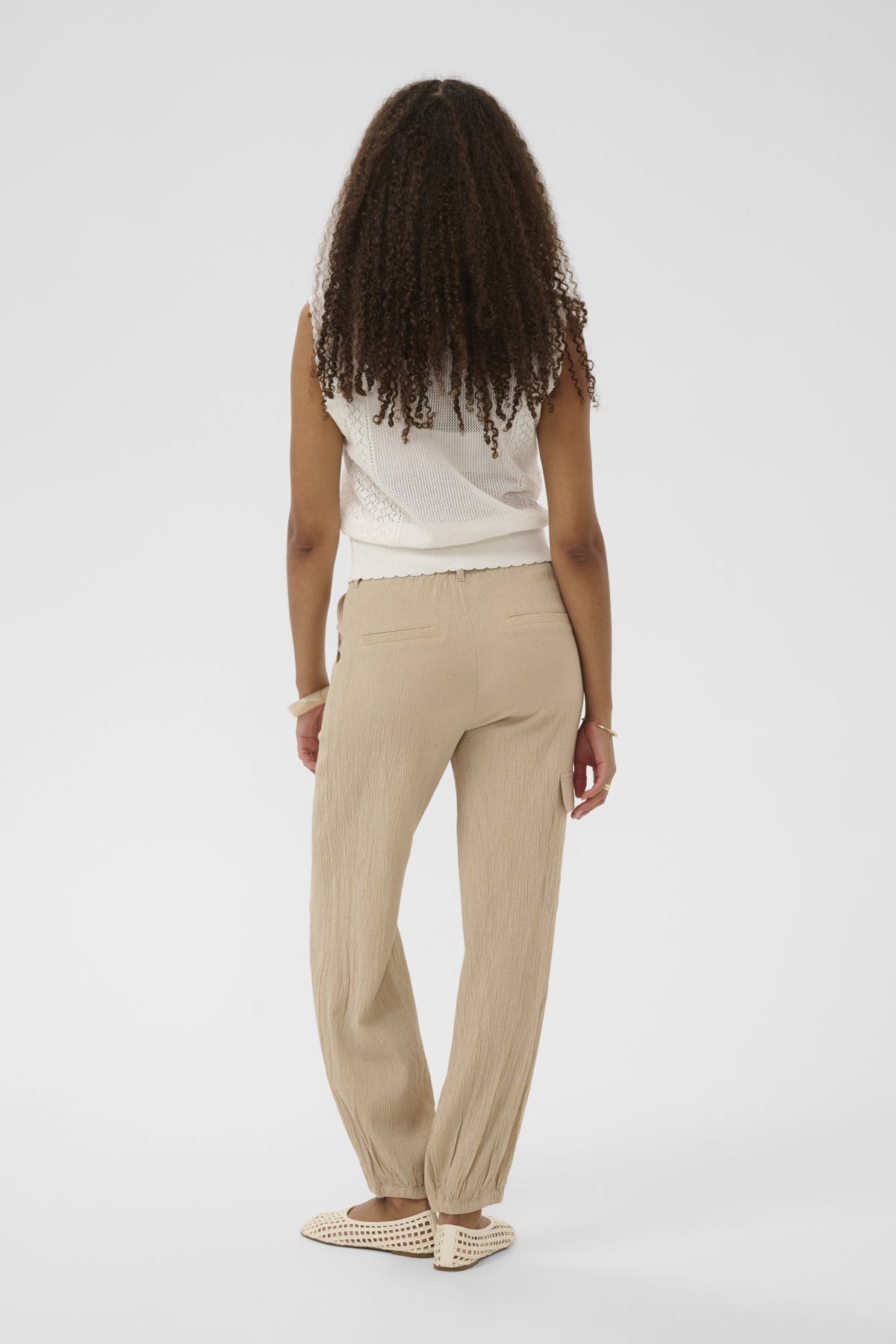 CRAlva Pant Travertine Melange - 1511141 - 10615008