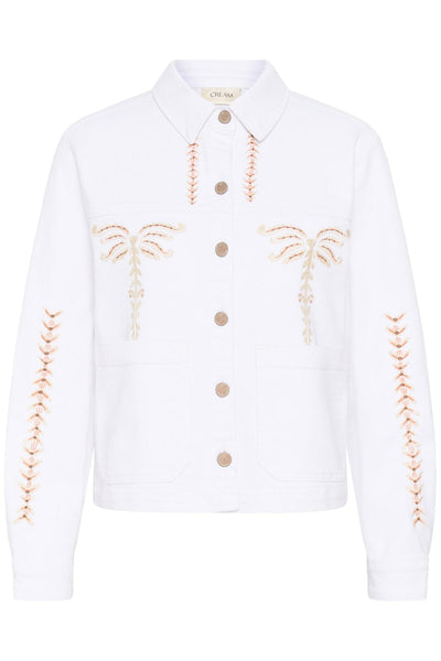 CRBotilde Denim Jacket Snow White - 110602 - 10615010 Thumbnail