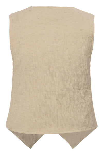 CRAlva Waistcoat Travertine Melange - 1511141 - 10615014 Thumbnail