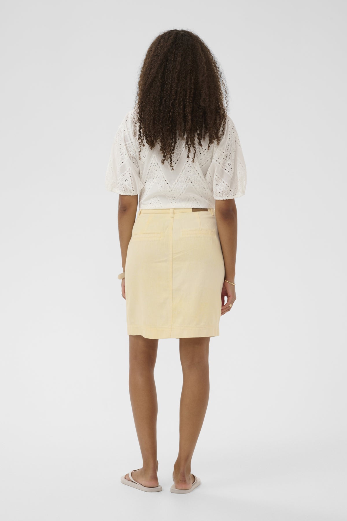 CRLorra Skirt Lemon Meringue Melange - 12071 - 10615040