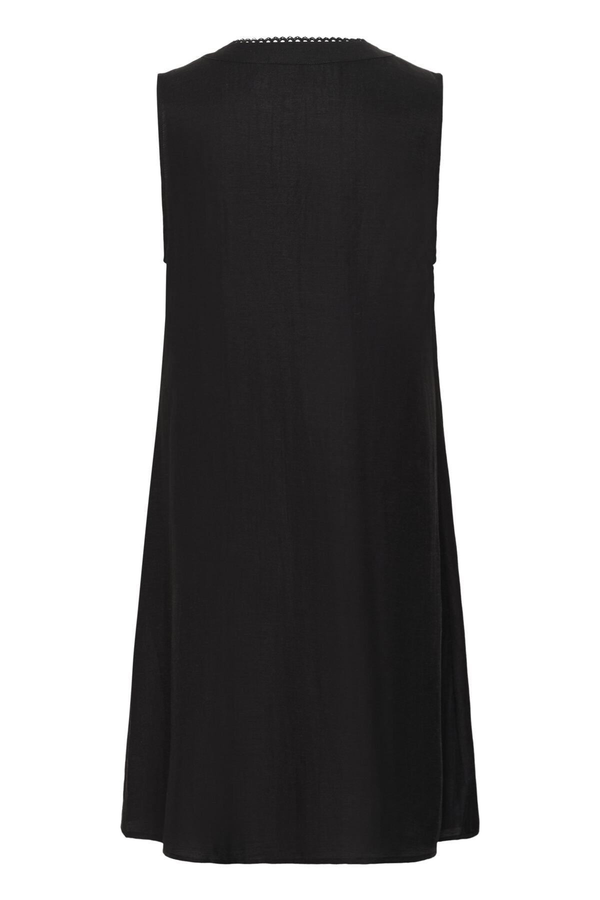 CRCecilia Sleeveless Dress Pitch Black - 100120 - 10615055