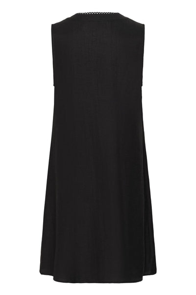 CRCecilia Sleeveless Dress Pitch Black - 100120 - 10615055 Thumbnail