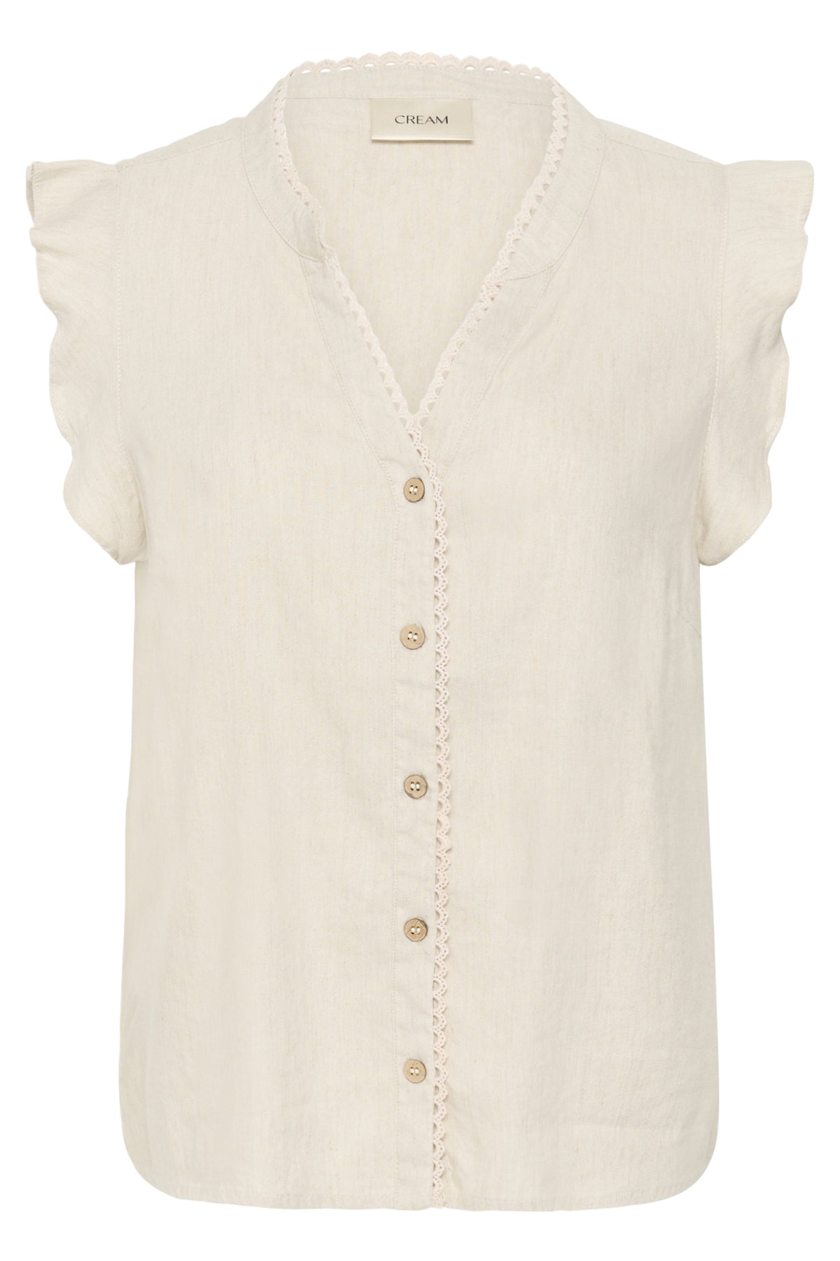 CRJune Shirt Perfectly Pale Melange - 13000 - 10615056